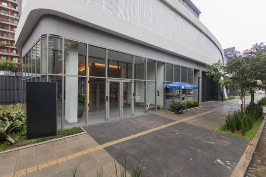 Fachada de apartamento à venda com 1 quarto, 50m² em Pinheiros, São Paulo