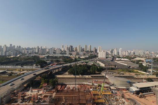 Vista da Sala de apartamento para alugar com 2 quartos, 50m² em Parque da Mooca, São Paulo