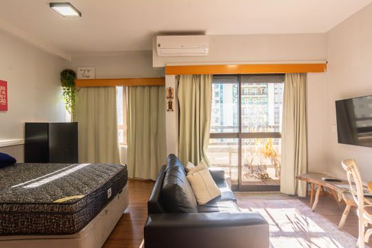Studio de kitnet/studio para alugar com 1 quarto, 30m² em Jardim Paulista, São Paulo