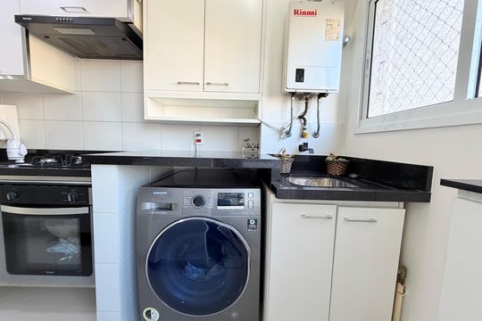 Lavanderia de apartamento à venda com 2 quartos, 62m² em Jardim das Vertentes, São Paulo