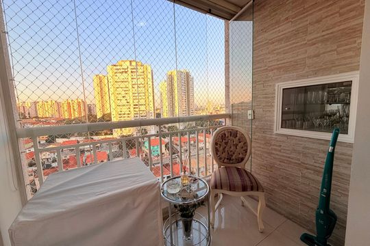Varanda de apartamento à venda com 2 quartos, 62m² em Jardim das Vertentes, São Paulo