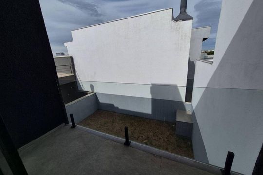 Fachada de casa de condomínio para alugar com 3 quartos, 130m² em Vale Ville, Gravataí