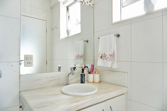 Banheiro da Suíte de apartamento à venda com 2 quartos, 70m² em Cidade Nova, Belo Horizonte