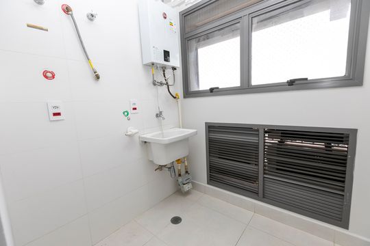 ÁREA DE SERVIÇO de apartamento para alugar com 3 quartos, 125m² em Jardim Belo Horizonte, Campinas