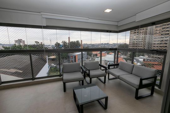 VARANDA de apartamento para alugar com 3 quartos, 125m² em Jardim Belo Horizonte, Campinas