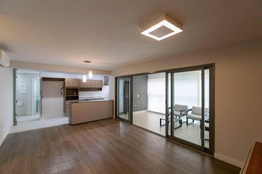 SALA DOIS AMBIENTES de apartamento para alugar com 3 quartos, 125m² em Jardim Belo Horizonte, Campinas