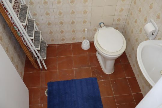 Banheiro parte de baixo de casa para alugar com 1 quarto, 80m² em Quinta da Paineira, São Paulo