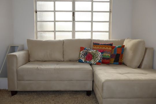 Sala de casa para alugar com 1 quarto, 80m² em Quinta da Paineira, São Paulo