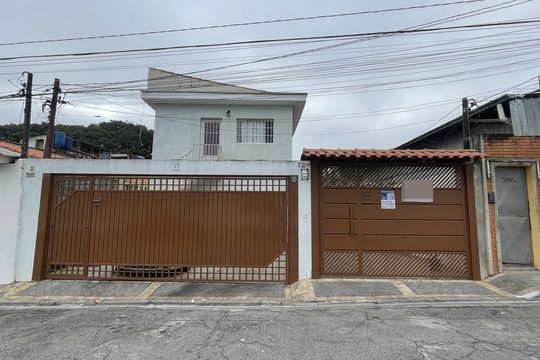 Fachada+Placa de casa à venda com 1 quarto, 120m² em Jardim Sao Carlos (zona Leste), São Paulo