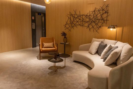 Hall de kitnet/studio à venda com 1 quarto, 26m² em Campo Belo, São Paulo