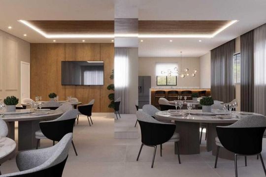 Área externa de apartamento para alugar com 3 quartos, 93m² em Paquetá, Belo Horizonte