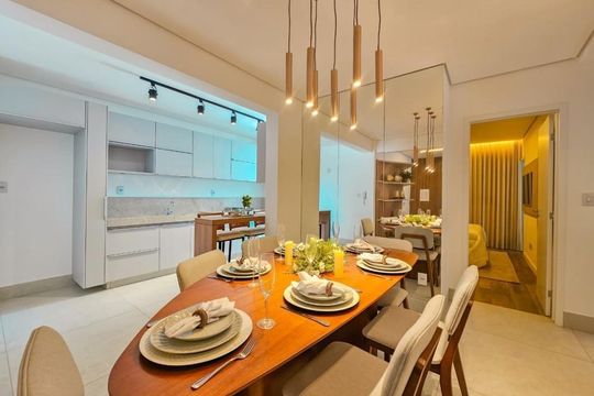 Sala de apartamento para alugar com 3 quartos, 93m² em Paquetá, Belo Horizonte