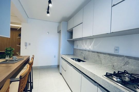 Cozinha de apartamento para alugar com 3 quartos, 93m² em Paquetá, Belo Horizonte