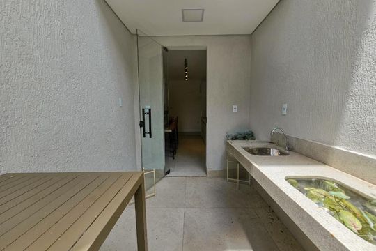 Área de serviço de apartamento para alugar com 3 quartos, 93m² em Paquetá, Belo Horizonte