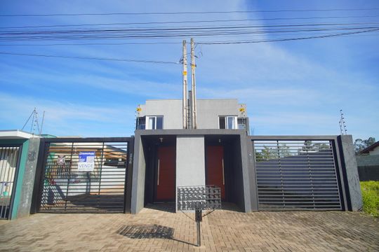 fachada de casa à venda com 3 quartos, 120m² em Canudos, Novo Hamburgo