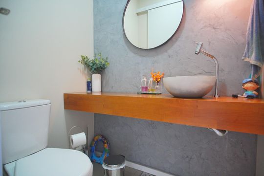 lavabo de casa à venda com 3 quartos, 120m² em Canudos, Novo Hamburgo