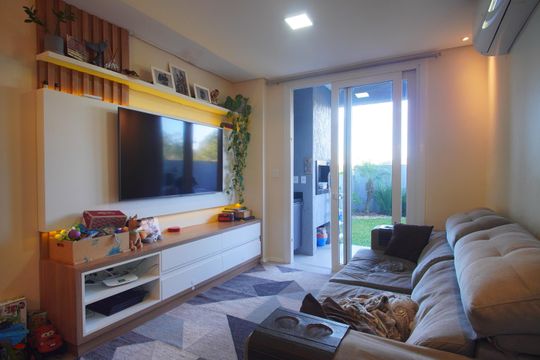 sala de casa à venda com 3 quartos, 120m² em Canudos, Novo Hamburgo