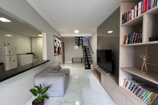 Sala de apartamento à venda com 3 quartos, 220m² em Cabral, Contagem