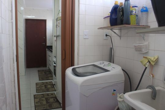 Área de Serviço de apartamento à venda com 2 quartos, 98m² em Centro, São Caetano do Sul
