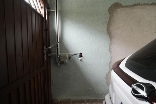 Garagem de casa à venda com 3 quartos, 180m² em Vila Linda, Santo André