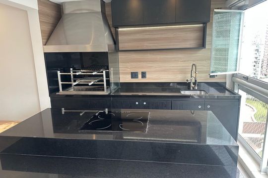 Varanda de apartamento à venda com 3 quartos, 173m² em Panamby, São Paulo