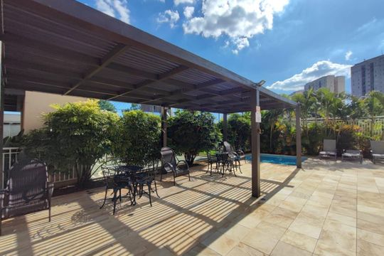 Área comum - Piscina de apartamento para alugar com 3 quartos, 69m² em Jardim Ipaussurama, Campinas
