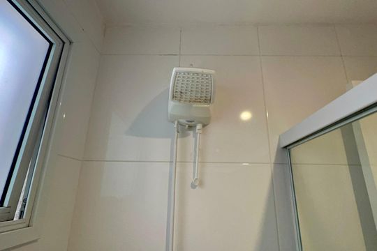 Banheiro de apartamento para alugar com 1 quarto, 45m² em Sumaré, São Paulo