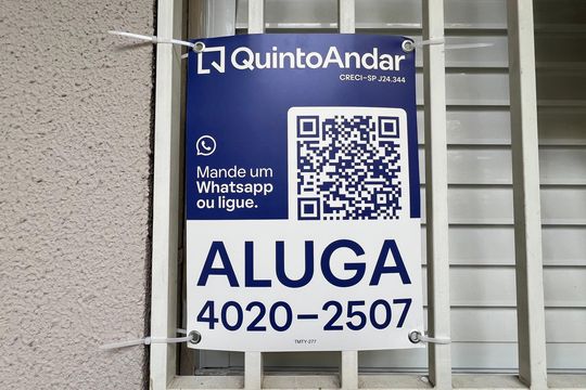 Placa de apartamento para alugar com 2 quartos, 71m² em Sumaré, São Paulo