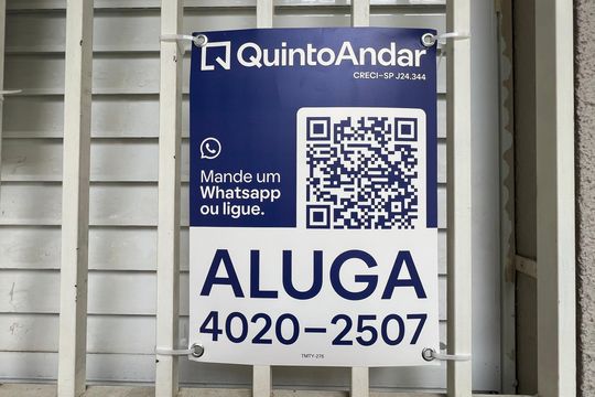 Placa de apartamento para alugar com 2 quartos, 71m² em Sumaré, São Paulo