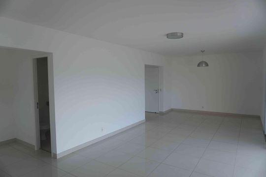 Sala Estar - Jantar de apartamento para alugar com 2 quartos, 144m² em Alphaville, Santana de Parnaíba