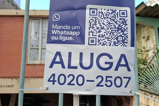 Placa Instalada de apartamento para alugar com 3 quartos, 148m² em Graça, Salvador