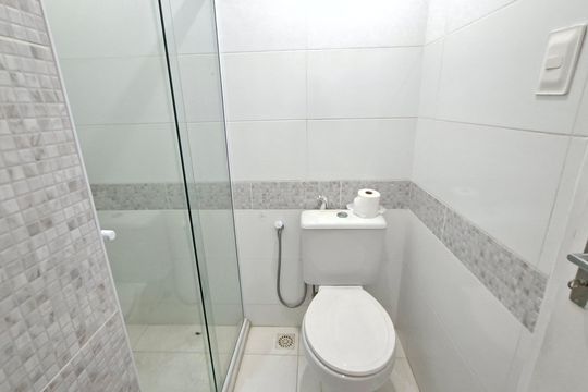Banheiro Social  de apartamento para alugar com 3 quartos, 148m² em Graça, Salvador