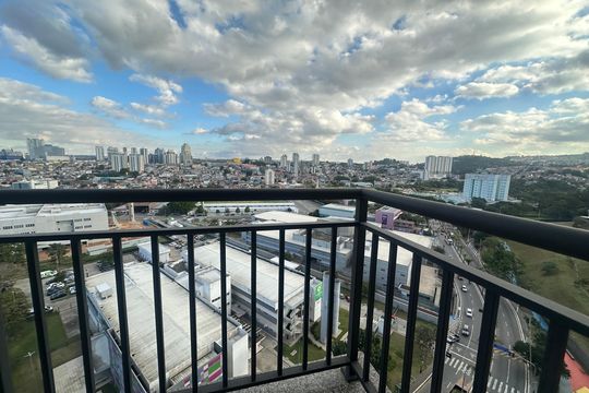 Varanda da Sala de apartamento para alugar com 3 quartos, 74m² em Jardim Tupanci, Barueri