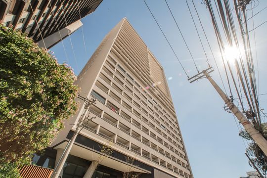 Fachada de kitnet/studio à venda com 1 quarto, 45m² em Vila Clementino, São Paulo