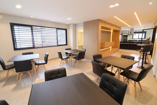 Área comum - Salão de festas de kitnet/studio para alugar com 1 quarto, 24m² em Centro, Osasco