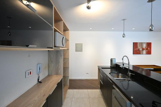 Cozinha de apartamento à venda com 2 quartos, 76m² em Paraíso do Morumbi, São Paulo