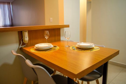 Cozinha de apartamento para alugar com 3 quartos, 114m² em Setor Central, Goiânia