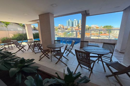 Área de Lazer de apartamento à venda com 2 quartos, 47m² em Quitaúna, Osasco