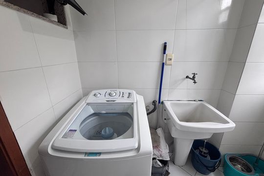 Área de Serviço de apartamento para alugar com 3 quartos, 82m² em Recreio dos Bandeirantes, Rio de Janeiro
