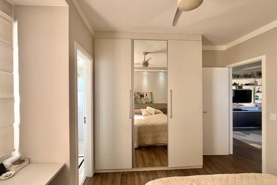 Suíte de apartamento à venda com 3 quartos, 80m² em Ponte Preta, Campinas