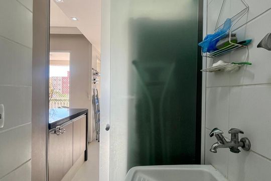 Área de Serviço de apartamento à venda com 3 quartos, 80m² em Ponte Preta, Campinas