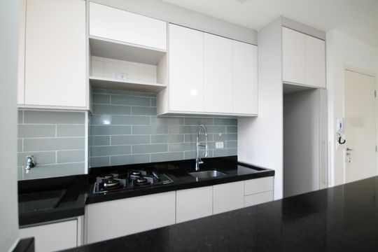 Cozinha de apartamento para alugar com 2 quartos, 49m² em Jardim Barro Branco, Cotia