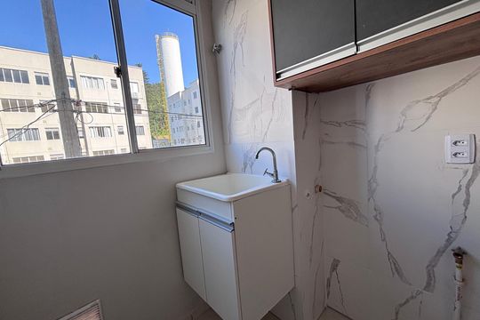 Área de Serviço de apartamento à venda com 2 quartos, 43m² em Vargem Grande, Rio de Janeiro