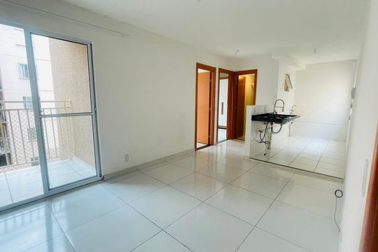 Sala de apartamento para alugar com 2 quartos, 46m² em Granja Viana, Cotia
