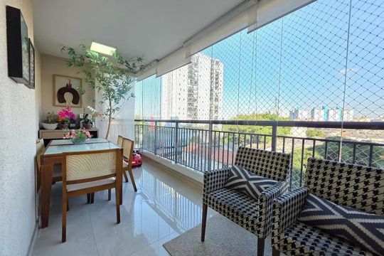 Varanda de apartamento à venda com 2 quartos, 68m² em Ipiranga, São Paulo