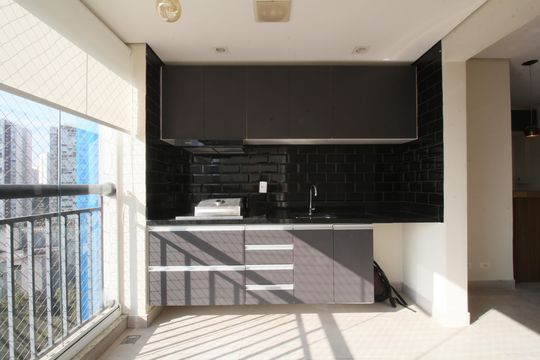 Varanda Sala de apartamento para alugar com 3 quartos, 84m² em Parque Reboucas, São Paulo
