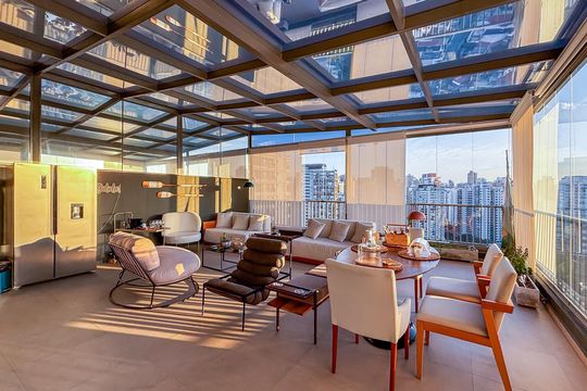 Área comum de apartamento à venda com 1 quarto, 80m² em Perdizes, São Paulo