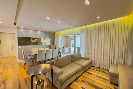 Sala de apartamento para alugar com 2 quartos, 116m² em Picanço, Guarulhos