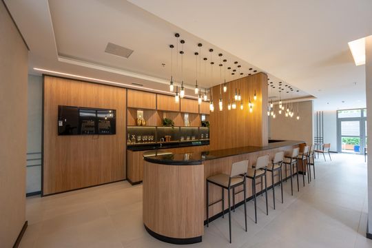 Área comum de kitnet/studio para alugar com 1 quarto, 31m² em Vila Clementino, São Paulo