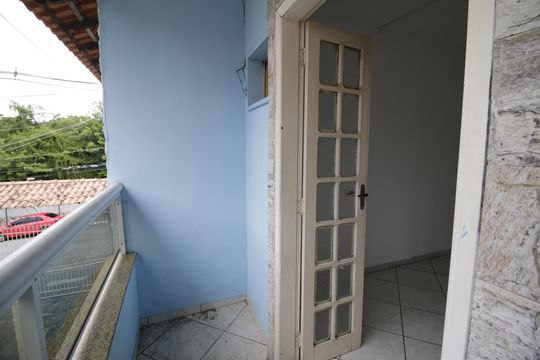 Varanda da Suíte 1 de casa de condomínio à venda com 2 quartos, 88m² em Taquara, Rio de Janeiro